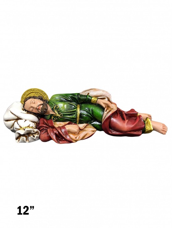 12” Sleeping St. Joseph